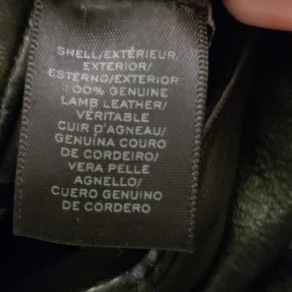 Marc Jacobs 100% lamb leather shirt in size 4 - Picture 5 of 5